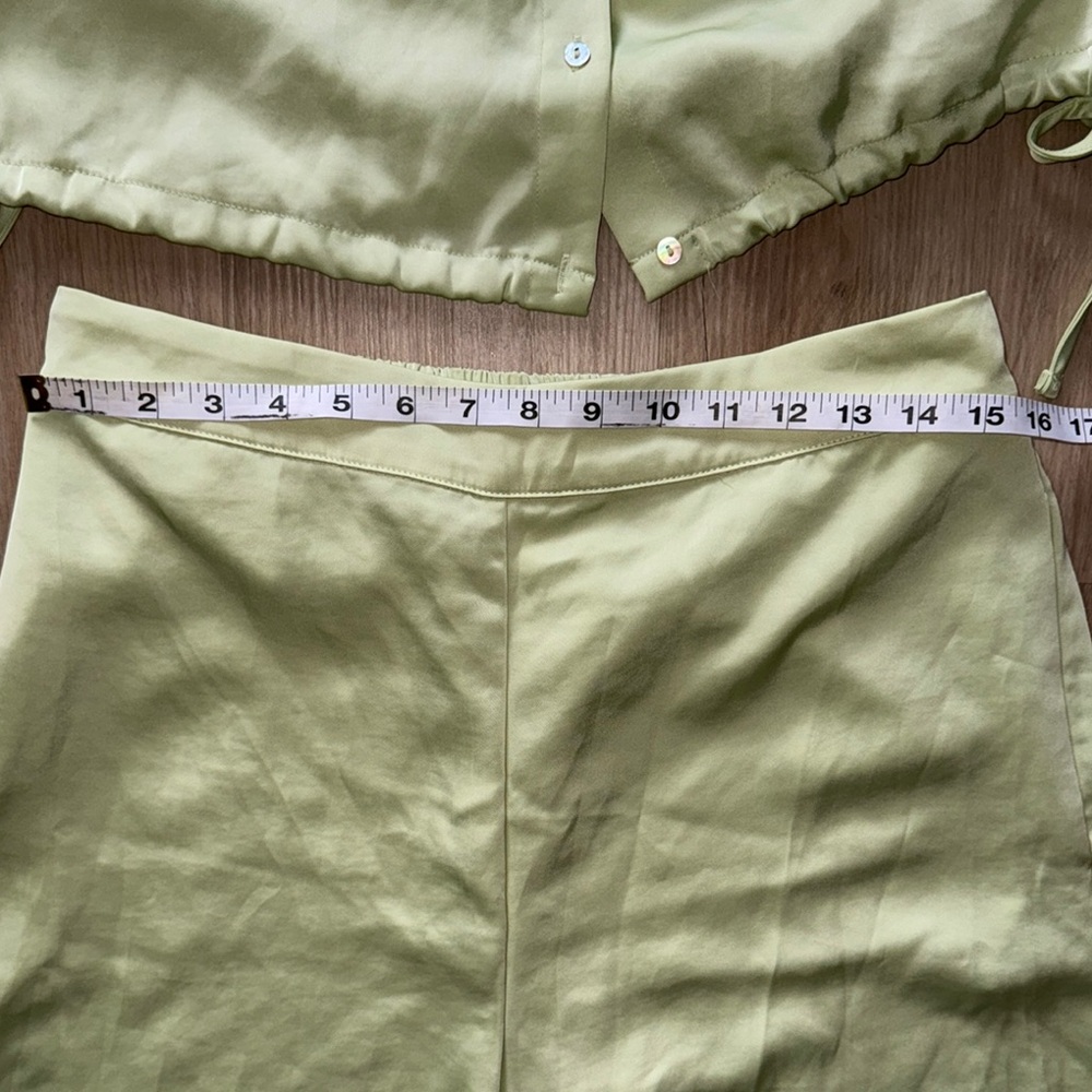 House of Harlow 1960 2 Piece Set Lime Green Sz L - Picture 9 of 16